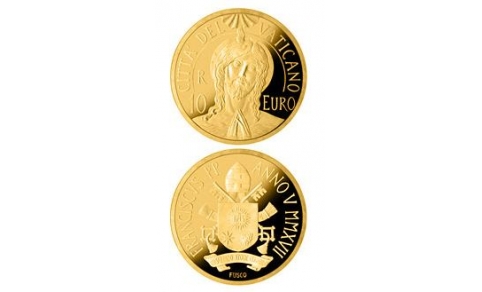 Vaticano, 10 Euro 2017 FDC